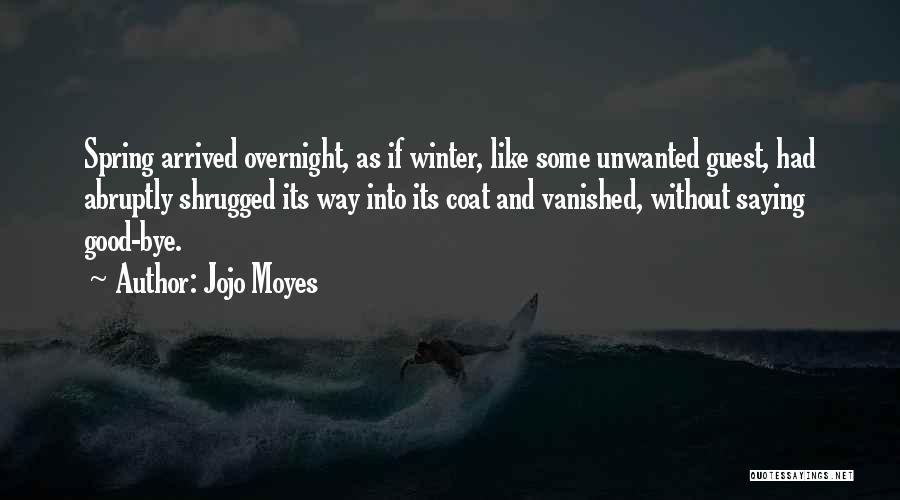 Winter Has Arrived Quotes By Jojo Moyes