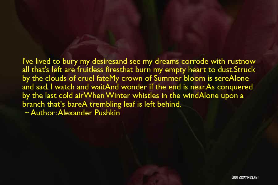 Winter Leaf Quotes By Alexander Pushkin