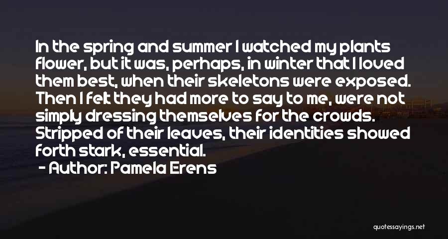 Winter Leaves Quotes By Pamela Erens