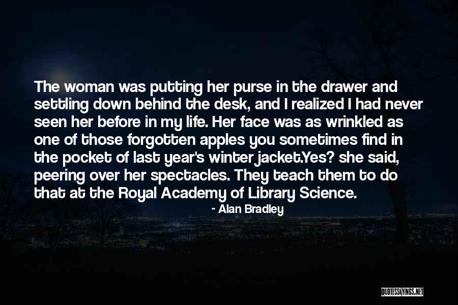 Winter Library Quotes By Alan Bradley Winter Library Quotes By Alan Bradley