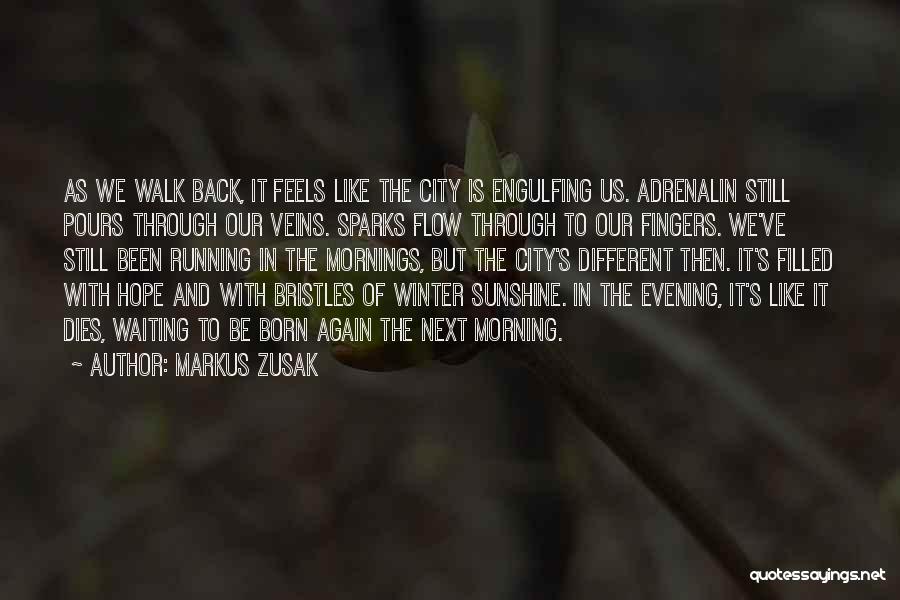 Winter Mornings Quotes By Markus Zusak