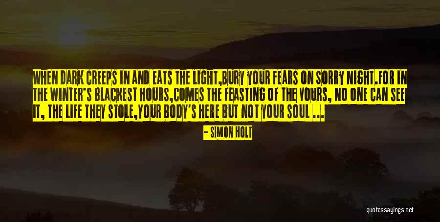 Winter Night Quotes By Simon Holt Winter Night Quotes By Simon Holt