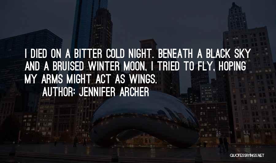 Winter Night Sky Quotes By Jennifer Archer