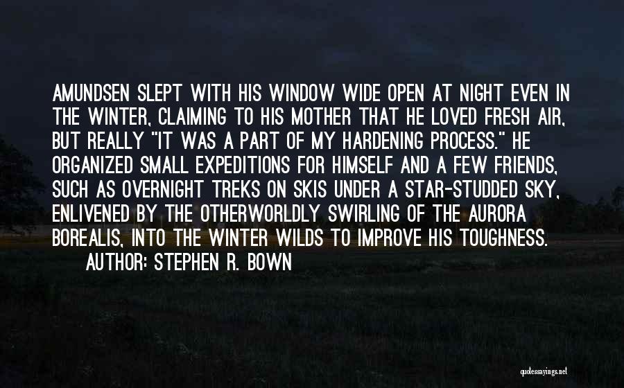 Winter Night Sky Quotes By Stephen R. Bown