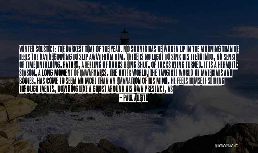 Winter Of The World Quotes By Paul Auster