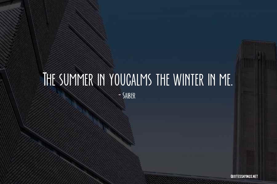 Winter Poems Quotes By Saiber Winter Poems Quotes By Saiber