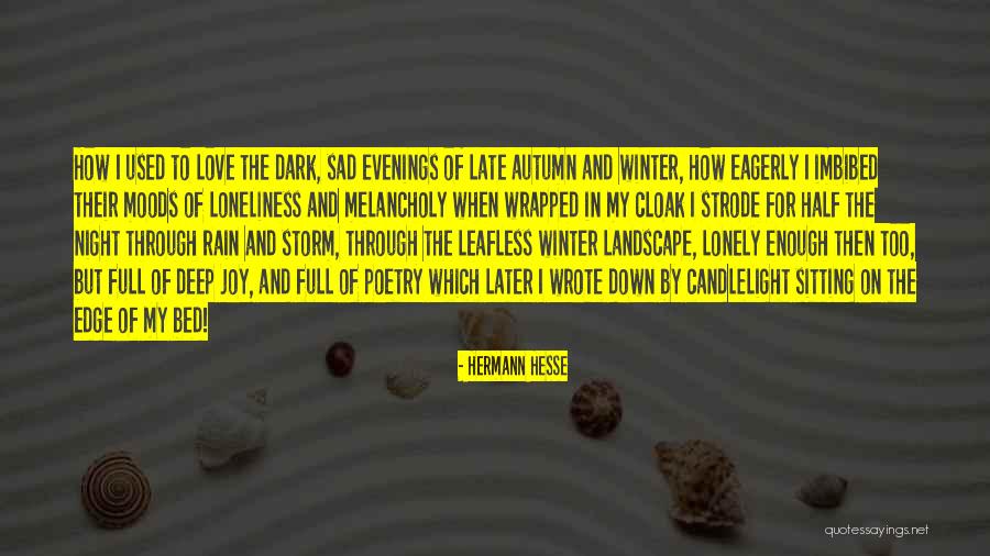 Winter Poetry Quotes By Hermann Hesse Winter Poetry Quotes By Hermann Hesse
