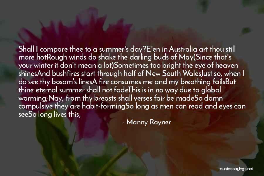 Winter Poetry Quotes By Manny Rayner Winter Poetry Quotes By Manny Rayner