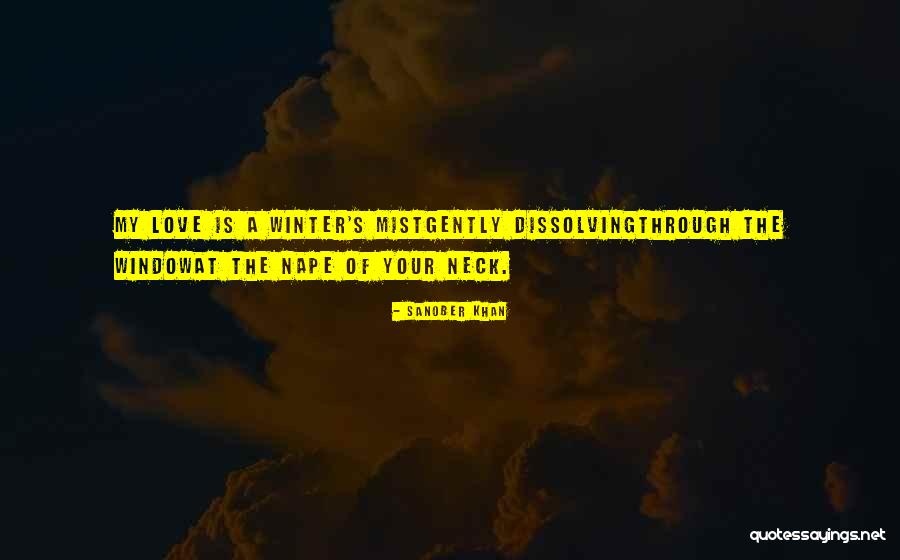 Winter Poetry Quotes By Sanober Khan Winter Poetry Quotes By Sanober Khan