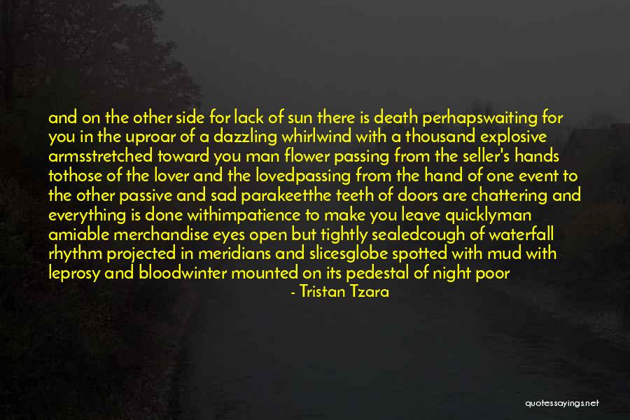 Winter Poetry Quotes By Tristan Tzara Winter Poetry Quotes By Tristan Tzara