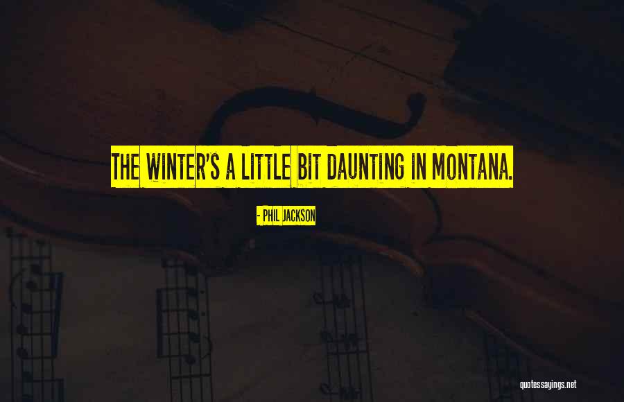 Winter Quotes By Phil Jackson