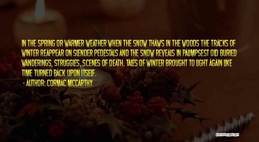 Winter Scenes Quotes By Cormac McCarthy