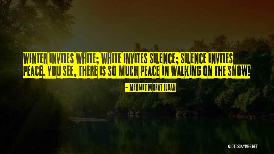 Winter Silence Quotes By Mehmet Murat Ildan Winter Silence Quotes By Mehmet Murat Ildan