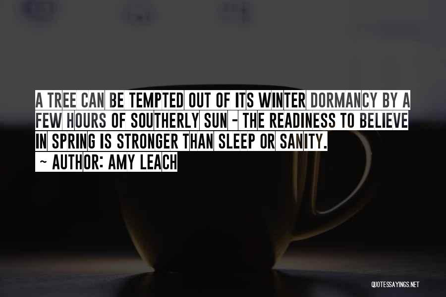 Winter Sleep Quotes By Amy Leach