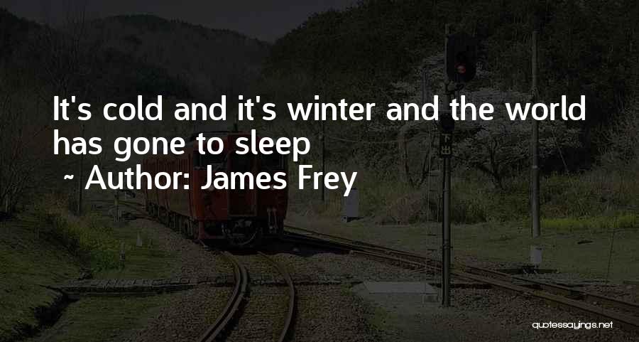 Winter Sleep Quotes By James Frey