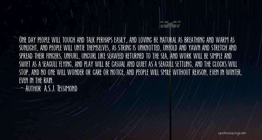 Winter Sunlight Quotes By A.S.J. Tessimond Winter Sunlight Quotes By A.S.J. Tessimond