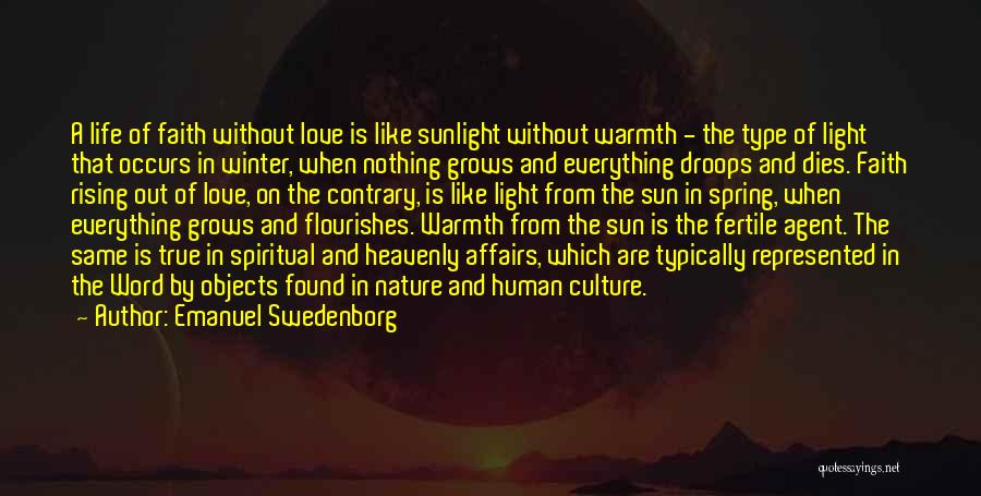 Winter Sunlight Quotes By Emanuel Swedenborg