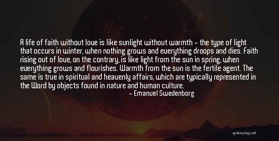 Winter Warmth Quotes By Emanuel Swedenborg