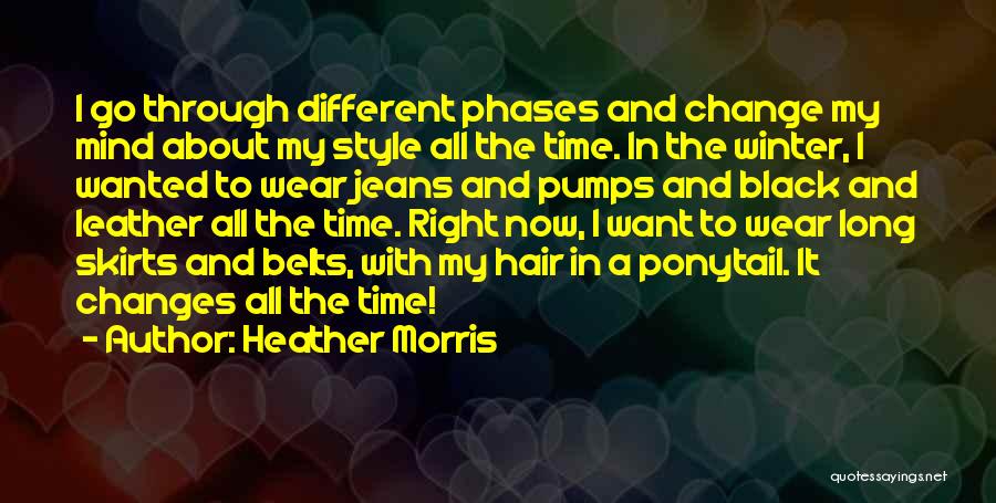 Winter Wear Quotes By Heather Morris