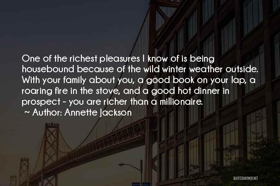 Winter Weather Quotes By Annette Jackson