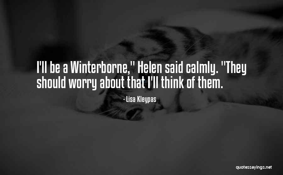 Winterborne Quotes By Lisa Kleypas Winterborne Quotes By Lisa Kleypas