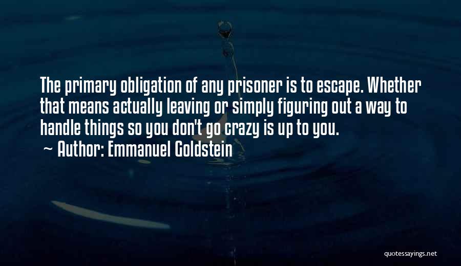 Winterss Quotes By Emmanuel Goldstein