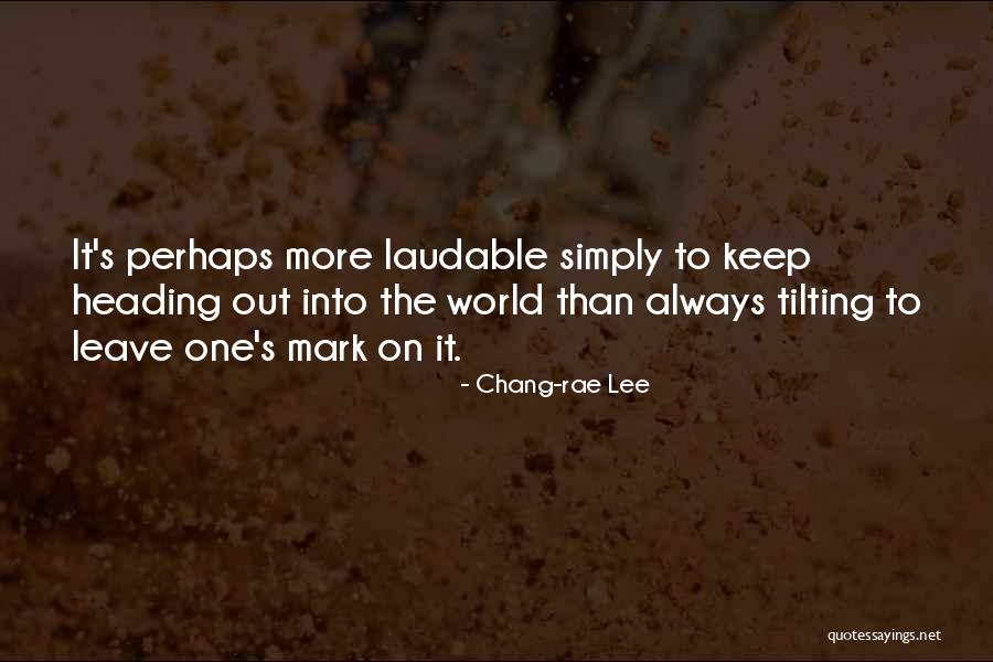 Winther Quotes By Chang-rae Lee Winther Quotes By Chang-rae Lee