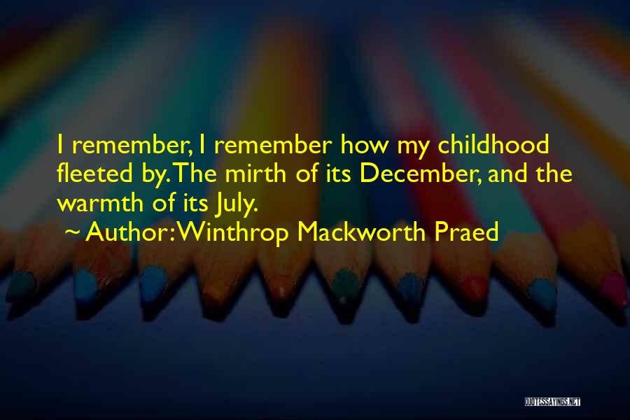 Winthrop Mackworth Praed Quotes 2125980