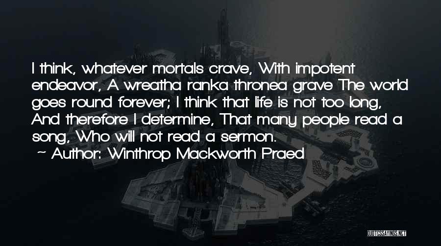 Winthrop Praed Quotes By Winthrop Mackworth Praed