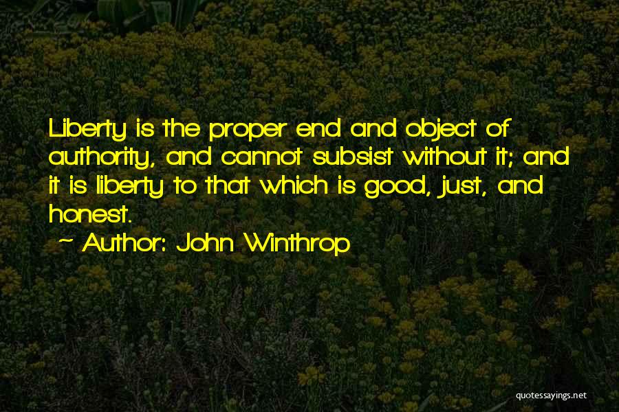 Winthrop Quotes By John Winthrop