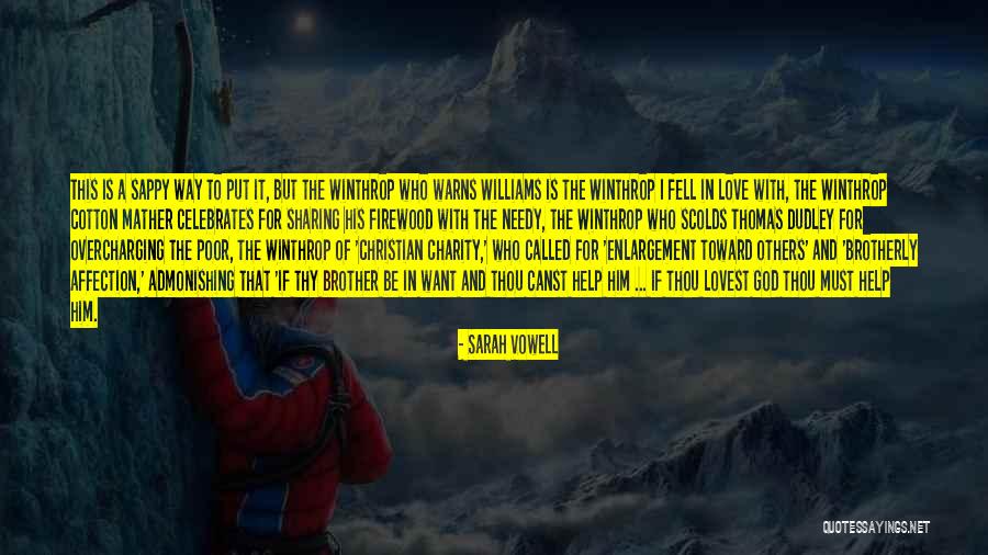 Winthrop Quotes By Sarah Vowell Winthrop Quotes By Sarah Vowell