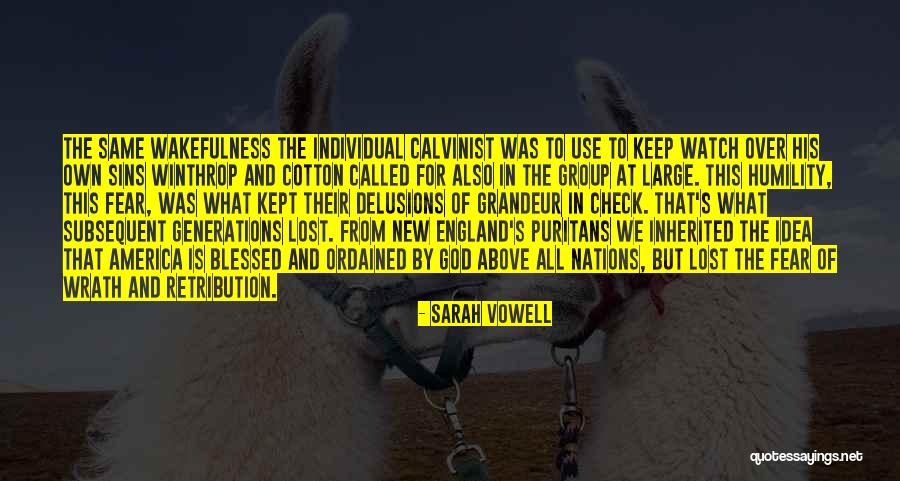 Winthrop Quotes By Sarah Vowell