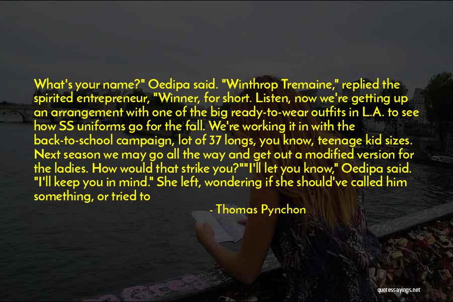 Winthrop Quotes By Thomas Pynchon Winthrop Quotes By Thomas Pynchon