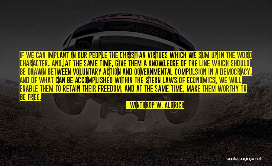Winthrop W. Aldrich Quotes 1926458 Winthrop W. Aldrich Quotes 1926458
