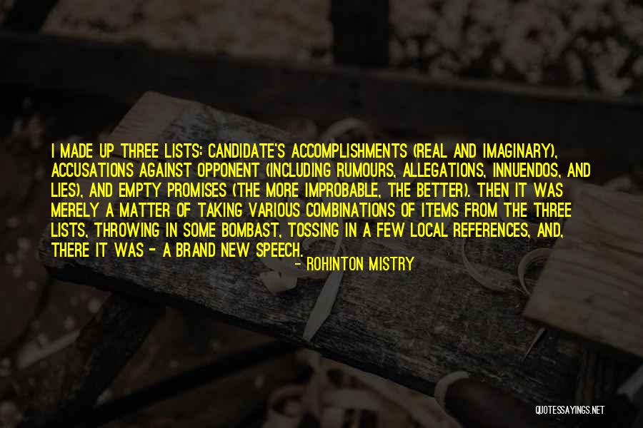 Wintry Or Wintery Quotes By Rohinton Mistry Wintry Or Wintery Quotes By Rohinton Mistry