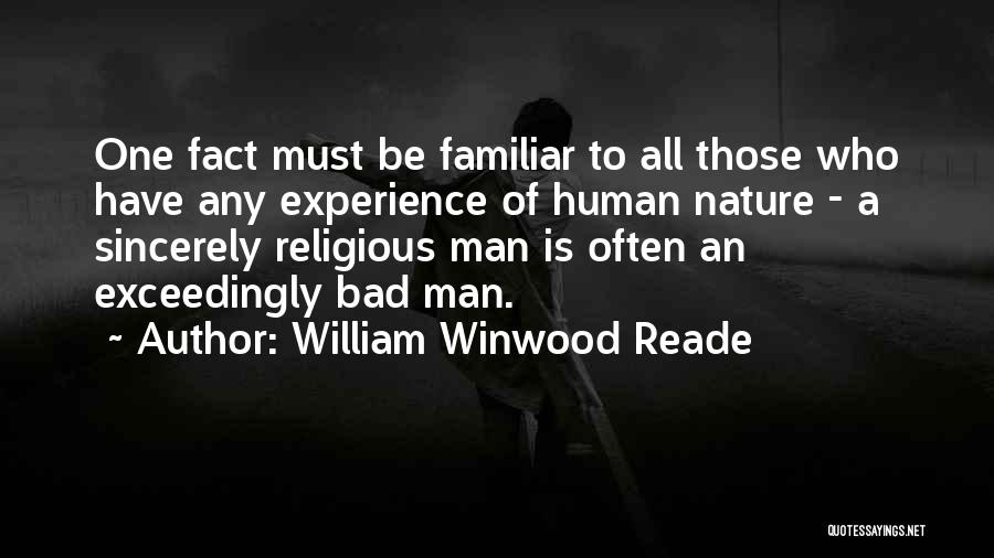Winwood Reade Quotes By William Winwood Reade