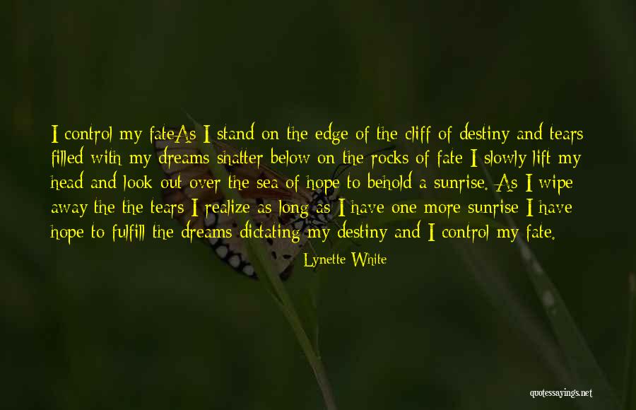 Wipe Away My Tears Quotes By Lynette White