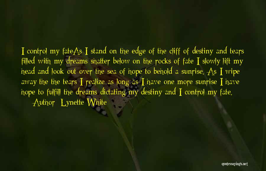 Wipe My Tears Quotes By Lynette White