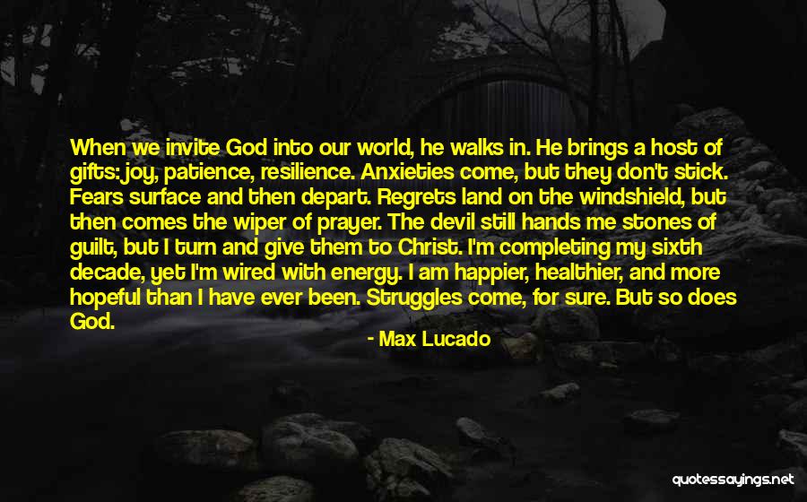 Wiper Quotes By Max Lucado Wiper Quotes By Max Lucado
