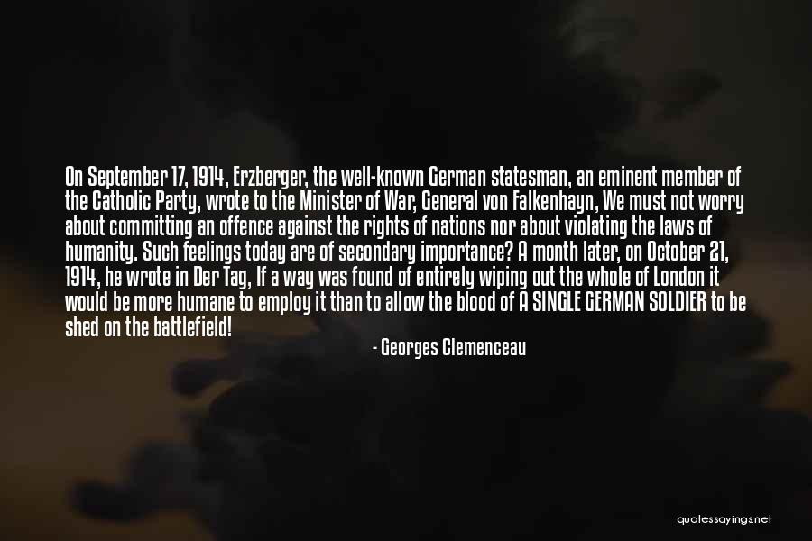 Wiping Quotes By Georges Clemenceau