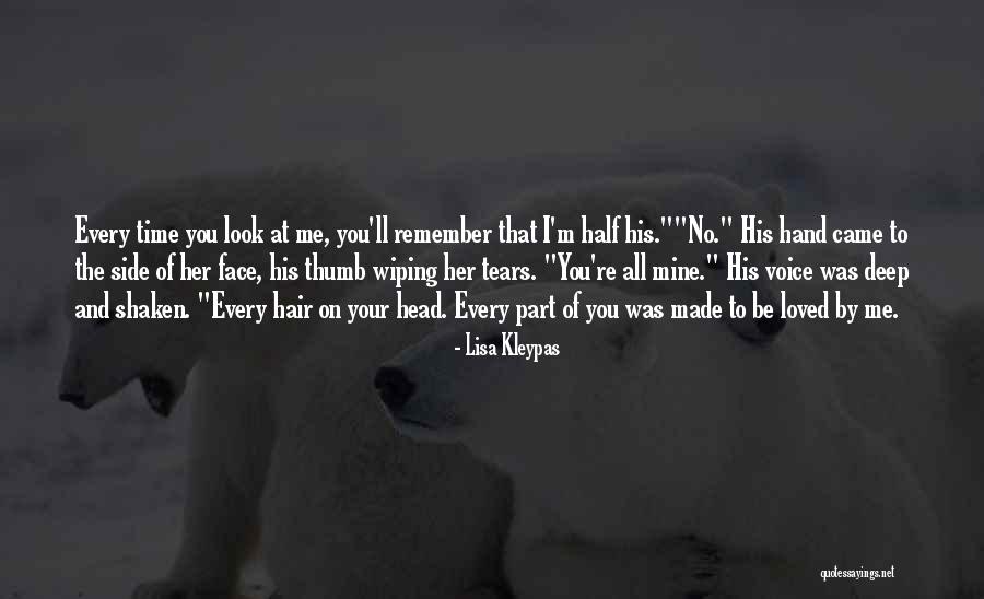 Wiping Tears Quotes By Lisa Kleypas Wiping Tears Quotes By Lisa Kleypas
