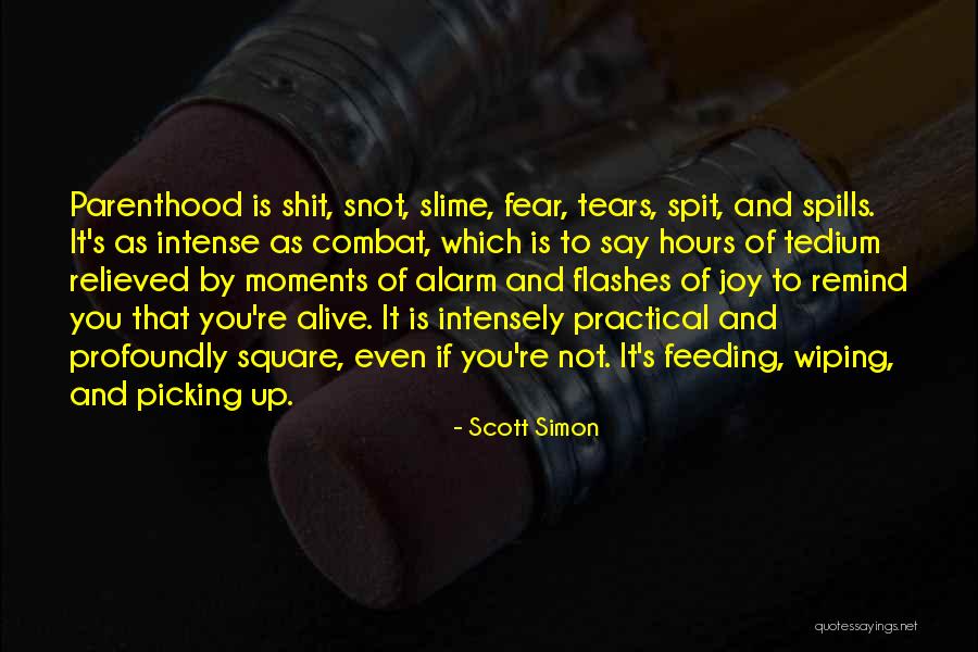 Wiping Tears Quotes By Scott Simon