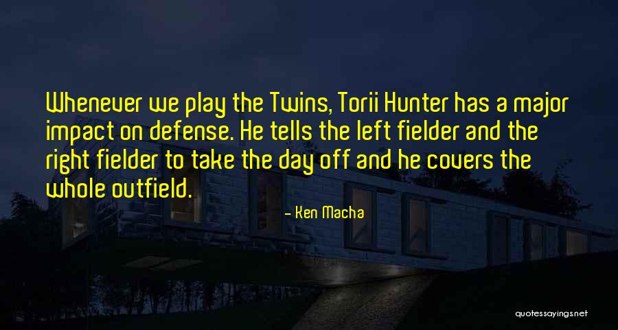 Wire Walkers Quotes By Ken Macha Wire Walkers Quotes By Ken Macha