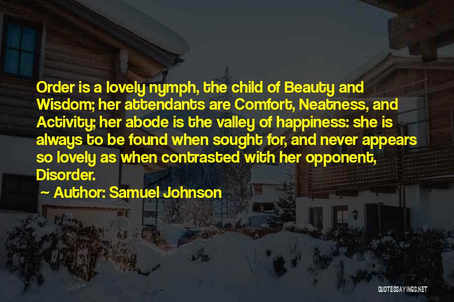 Wisdom And Beauty Quotes By Samuel Johnson
