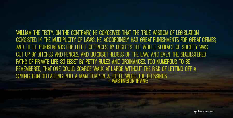 Wisdom And Blessings Quotes By Washington Irving Wisdom And Blessings Quotes By Washington Irving