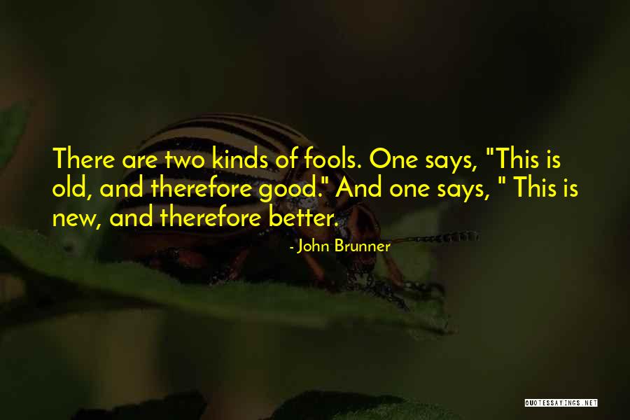 Wisdom And Fools Quotes By John Brunner Wisdom And Fools Quotes By John Brunner