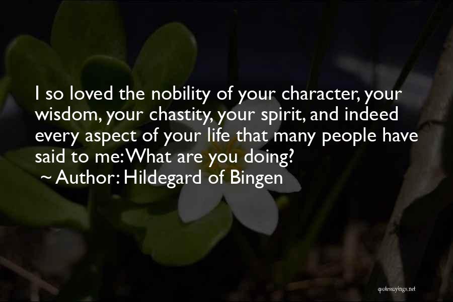 Wisdom And Friendship Quotes By Hildegard Of Bingen