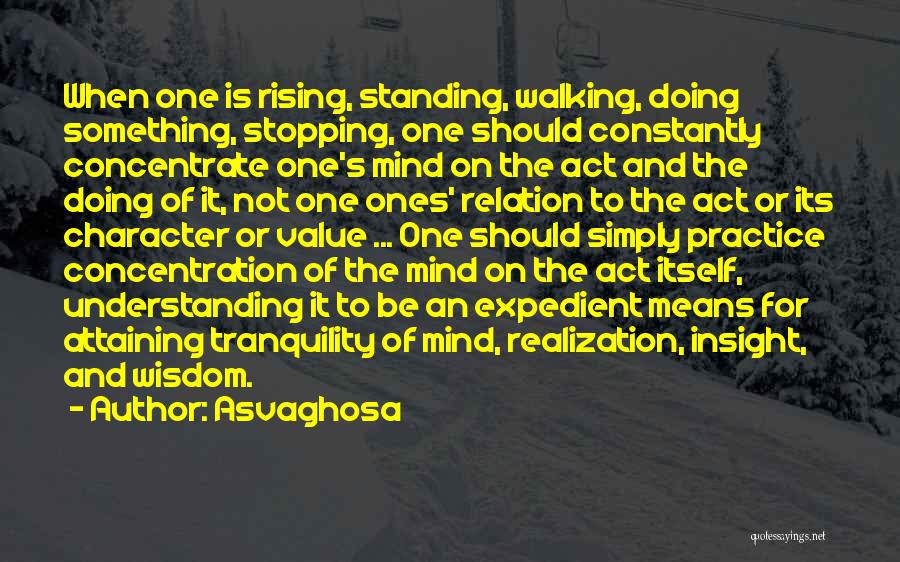 Wisdom And Insight Quotes By Asvaghosa