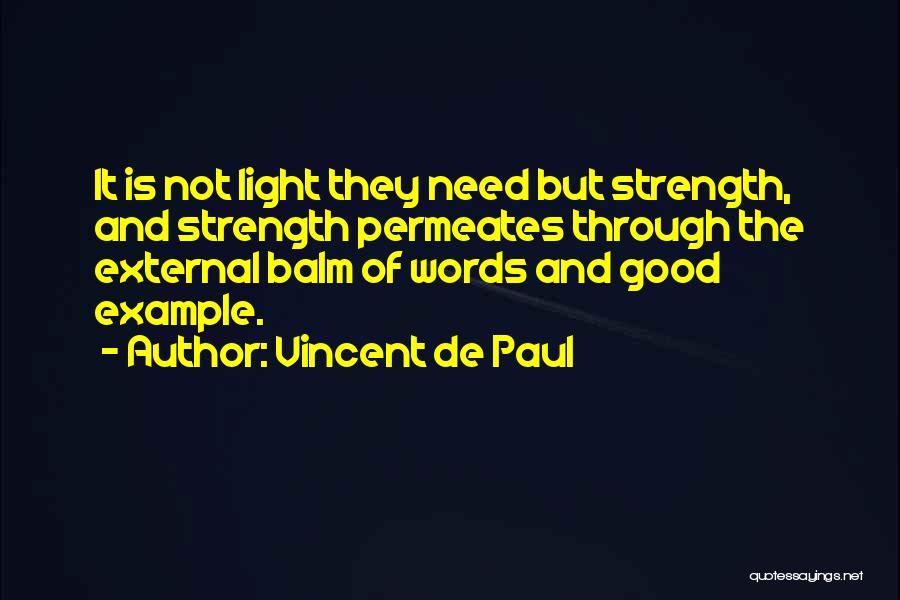 Wisdom And Strength Quotes By Vincent De Paul