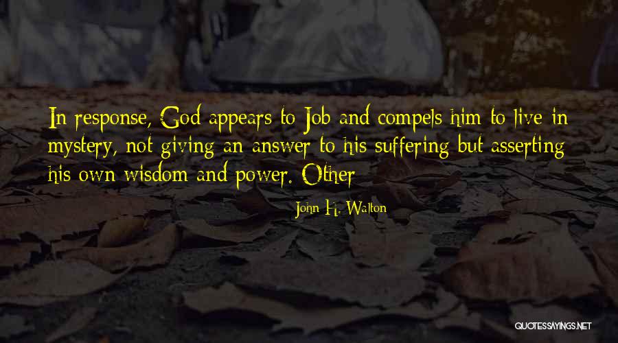 Wisdom In Giving Quotes By John H. Walton Wisdom In Giving Quotes By John H. Walton